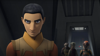 Ezra using the dark side in Star Wars Rebels