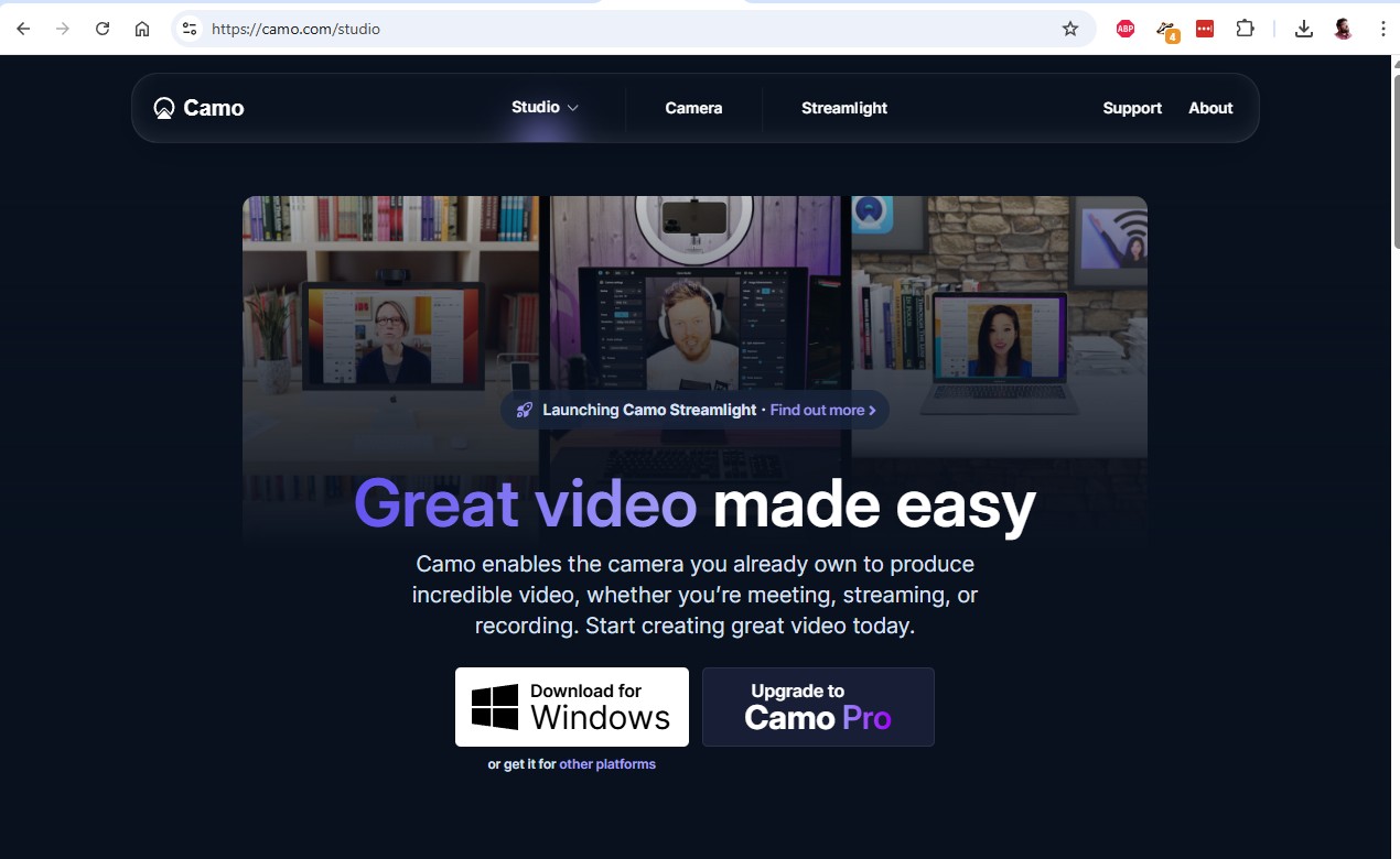 Android Smartphone as a Webcam