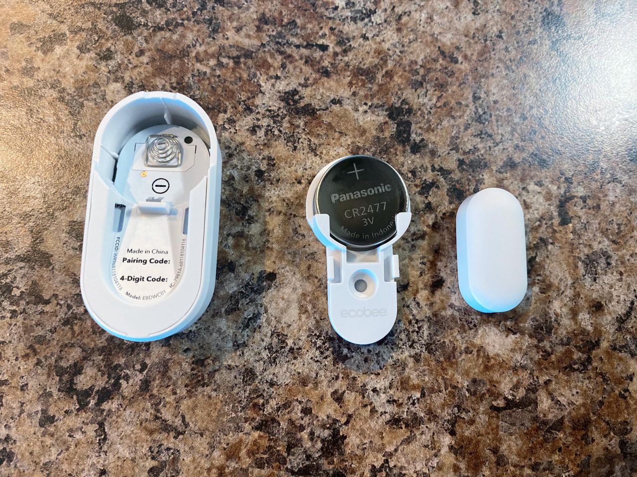 ecobee SmartSensor disassembled