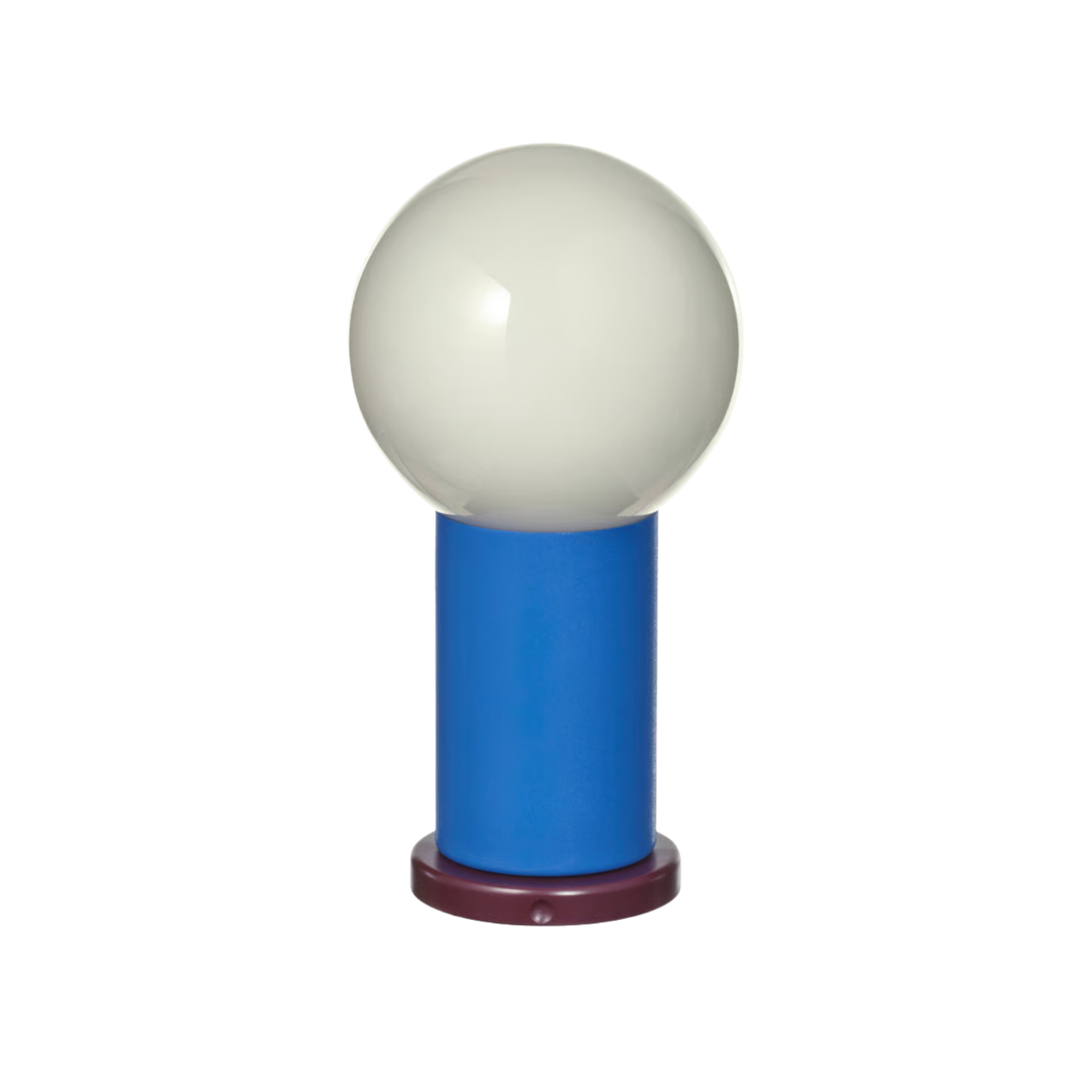 a small portable lamp