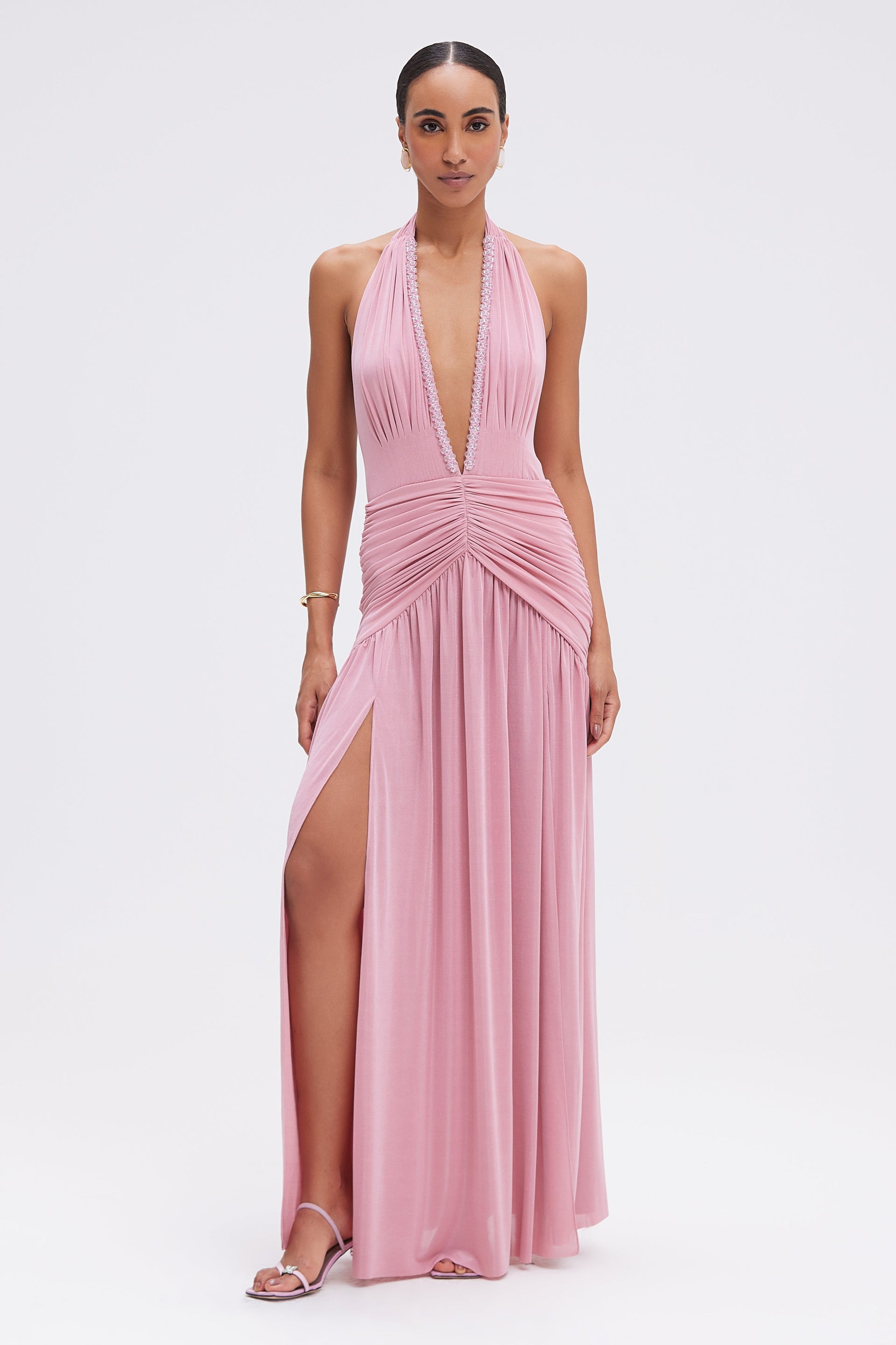 Moonlight Jersey Gown - 0 / Pink