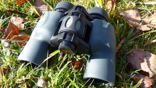 Kowa YF binoculars on grass