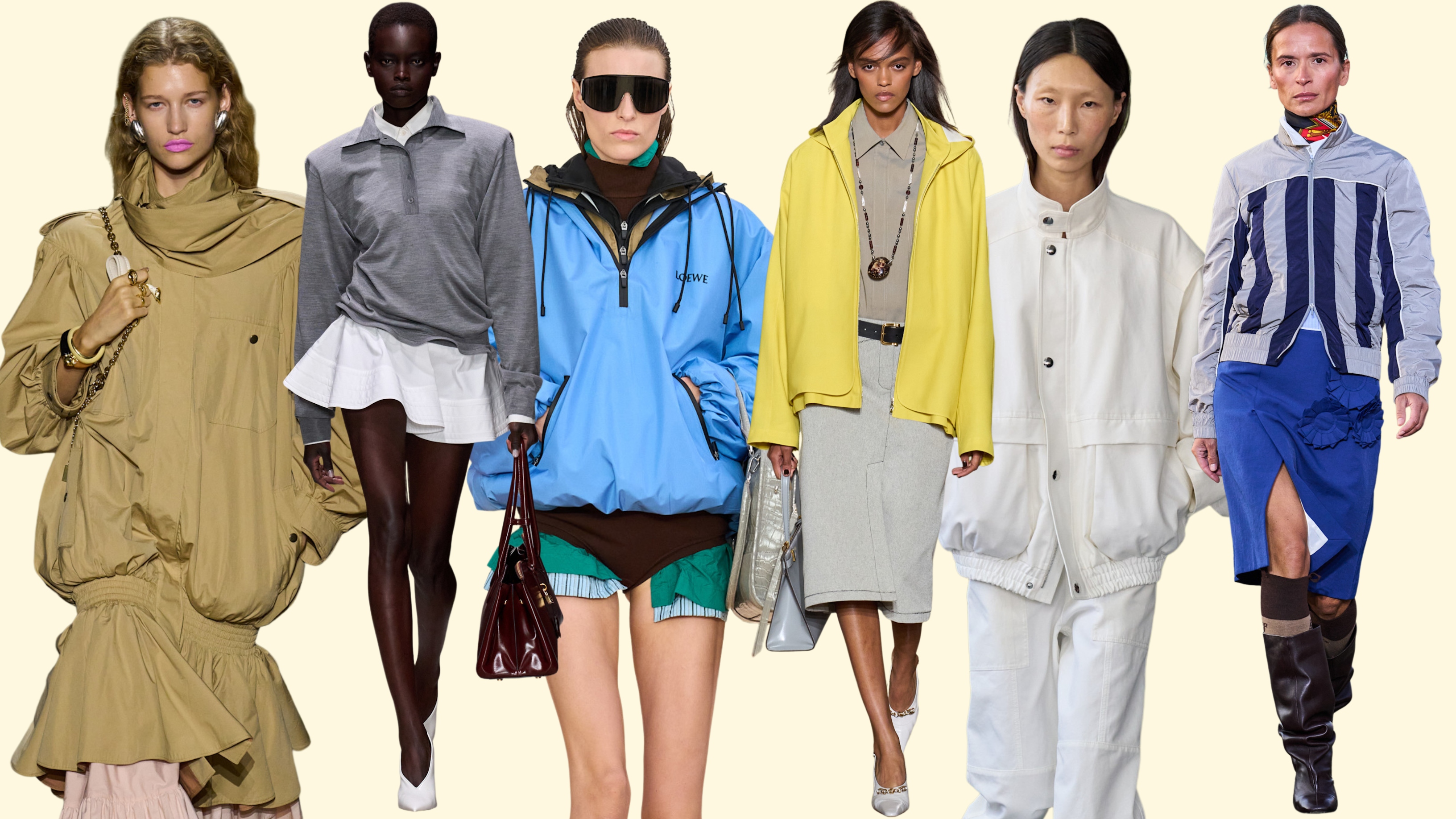 Spring 2026 runways of Chloe, Stella McCartney, Loewe, Tory Burch, Tibi, OpearSport
