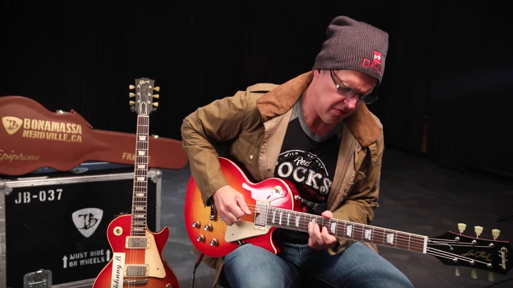 epiphone joe bonamassa norm burst