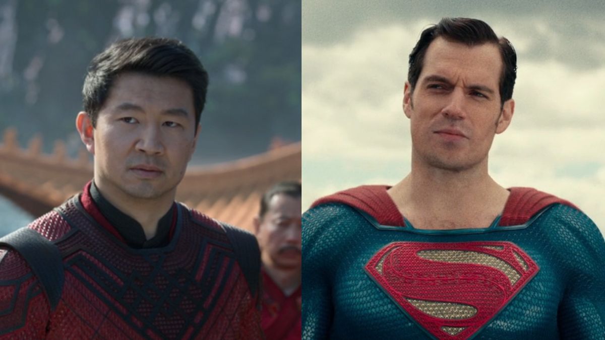 Shang-Chi and Superman side by side