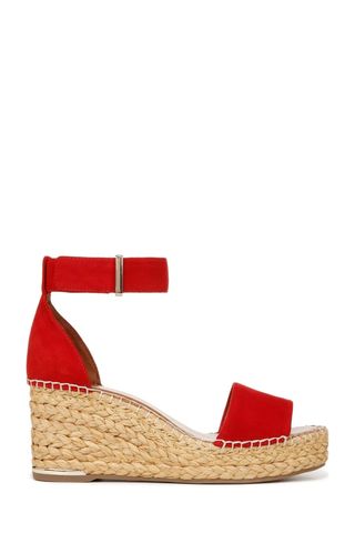 Franco Sarto Clemens Ankle Strap Platform Wedge Sandal