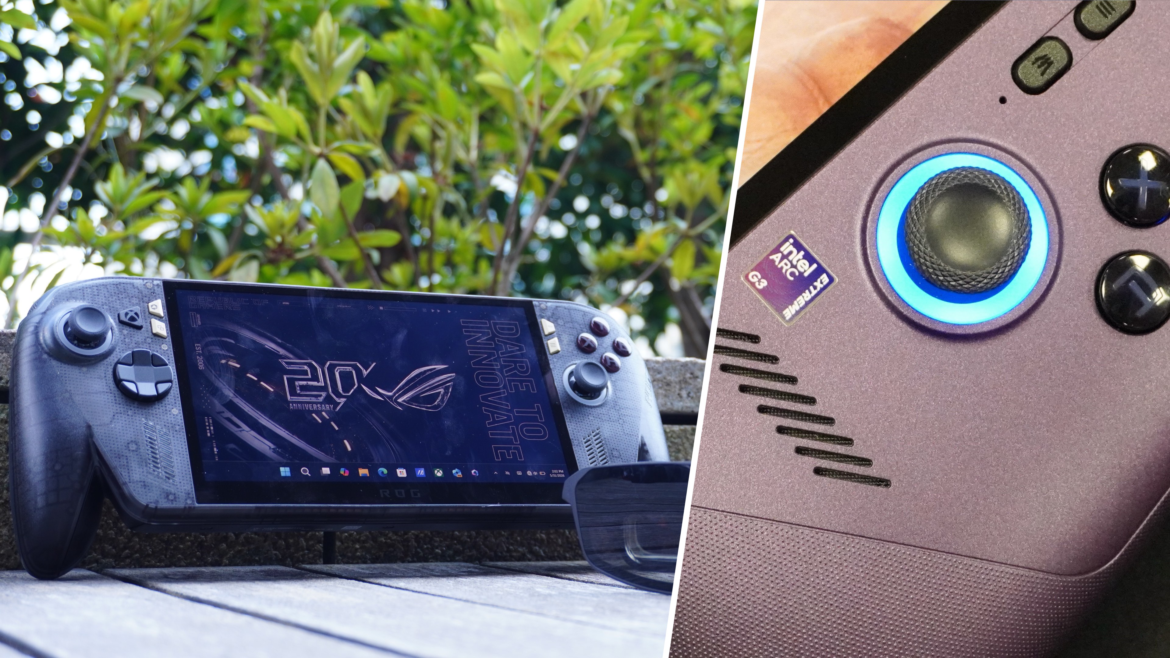 Asus ROG Xbox Ally X20 and MSI Claw 8 EX AI+