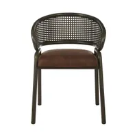 Faux leather chair|as £359, Now £251.30