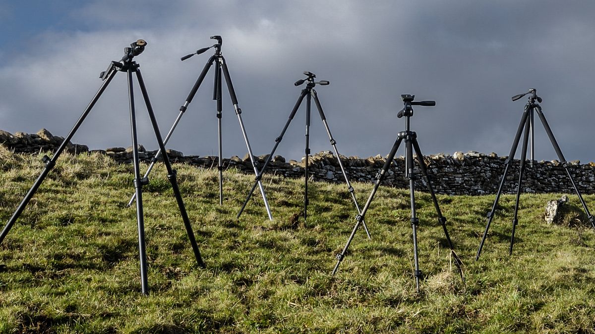 Group of tripods