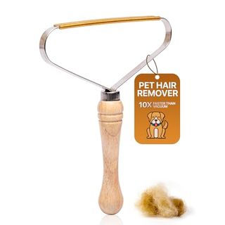 1-Pack Pet Hair Remover Tool - Carpet Rake for Pet Hair Removal Tool - Lint Remover and Hair Scraper for Couch - Easy to Clean Fuzz Fur and Pro Cat Dog Hair Remover for Rugs,car Floor Mats,pet Towers.