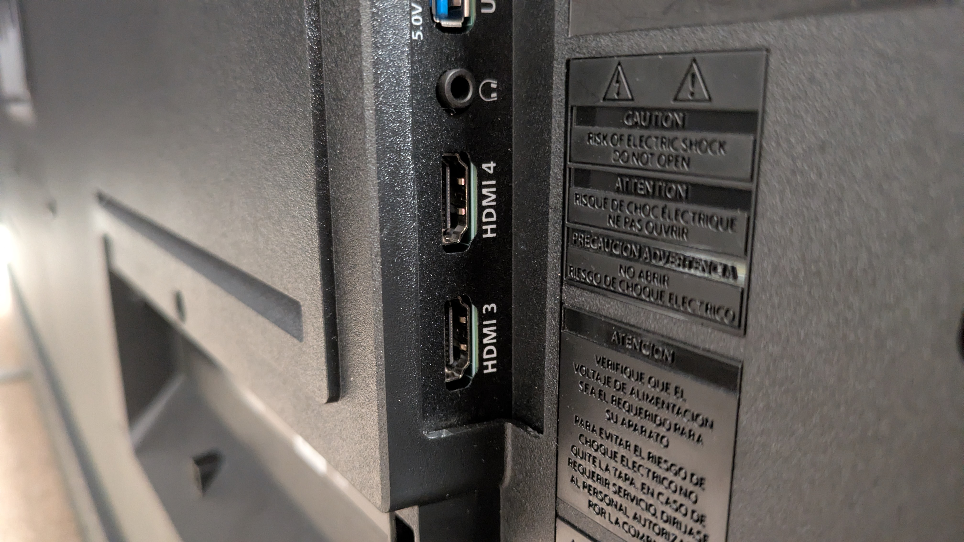 Philips OLED910 HDMI ports 3 and 4 