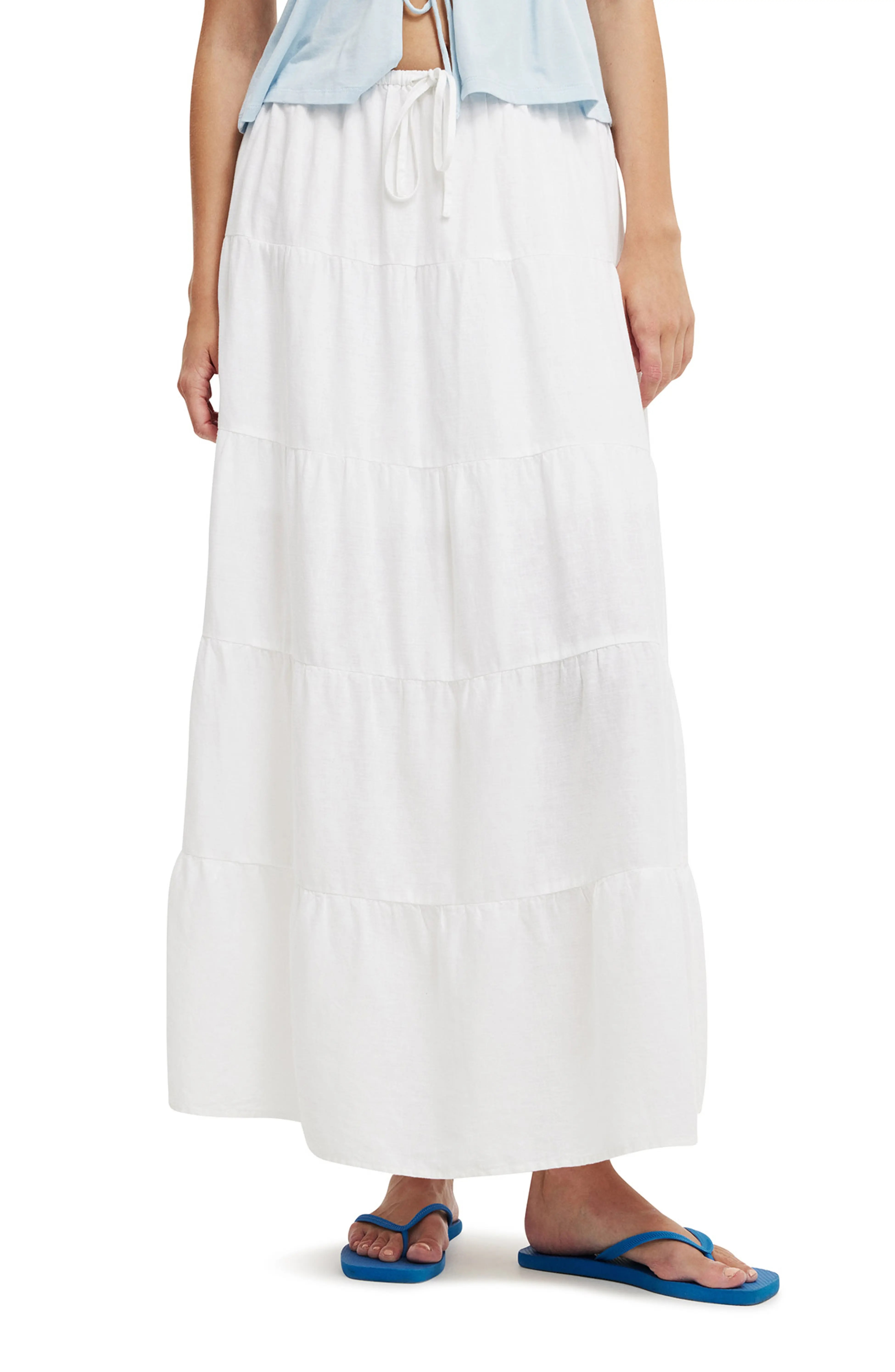 Cotton On, Women's Haven Multi Tiered Maxi Skirt
