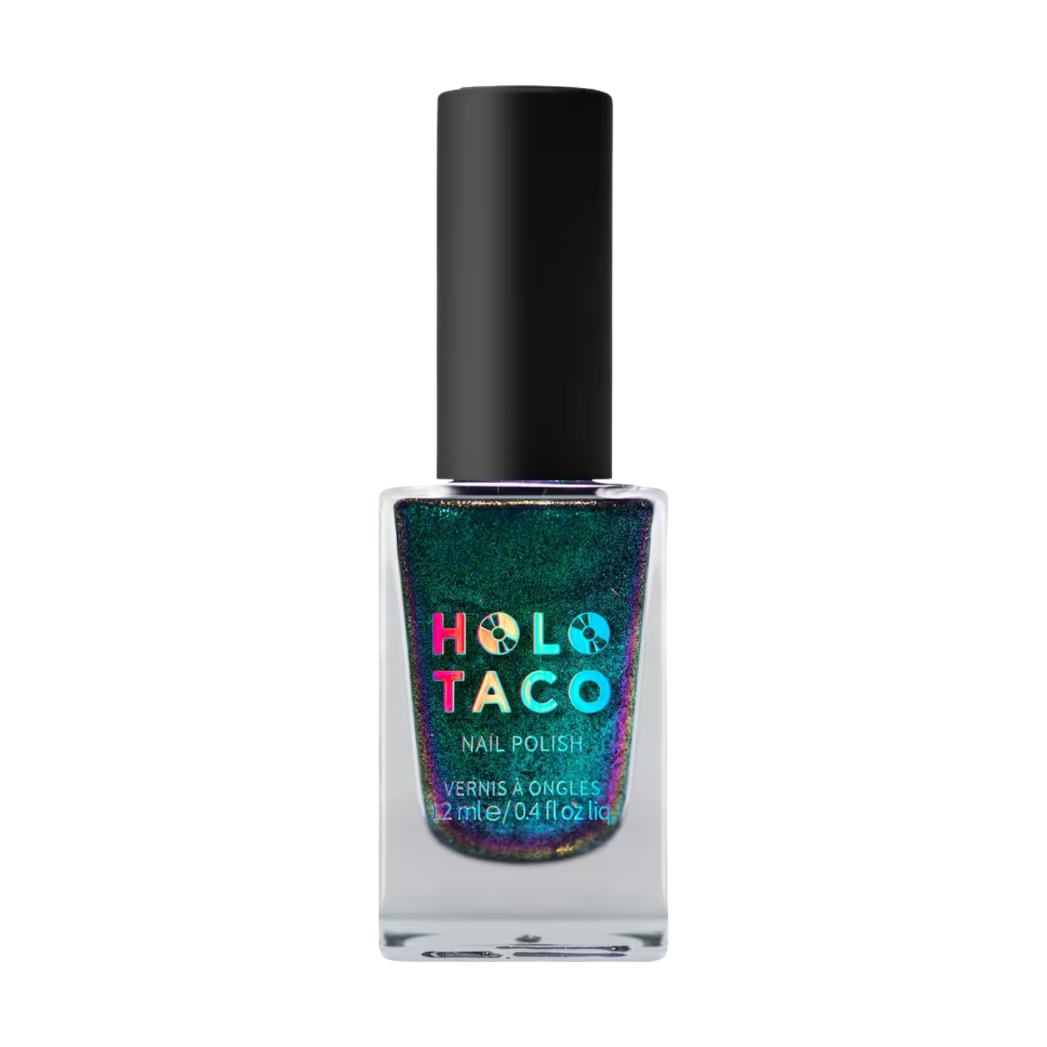 A bottle of Holo Taco nail polish.