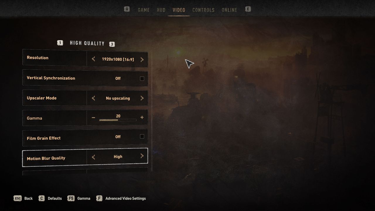 Dying Light 2 settings and image quality comparisons
