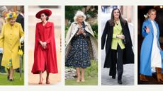 Some of the royal family's most stylish coat moments, from Queen Elizabeth, Kate Middleton, Queen Camilla, Queen Letizia and Duchess Sophie