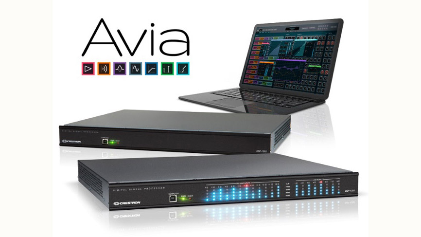 Crestron Shipping Full Line of Avia DSPs