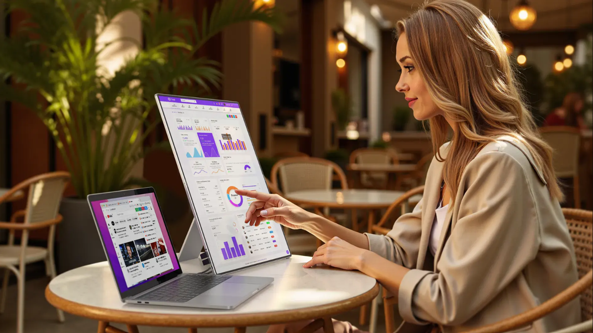 This 22-inch foldable 3K portable monitor will cost $2,500 when it launches in 2026, and I am not sure why anyone would want to buy it