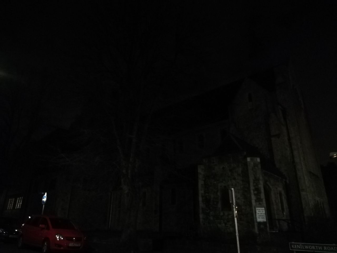 You wouldn&rsquo;t know from a glance, but this is a church: night shooting is a problem.