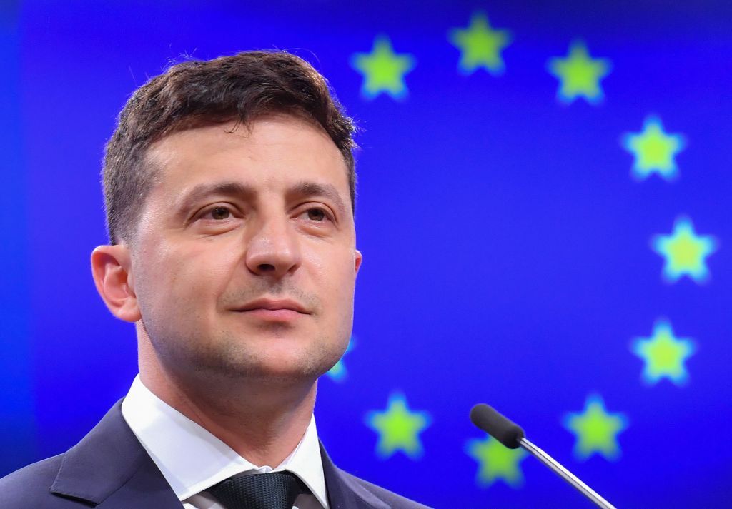 Volodymyr Zelensky.