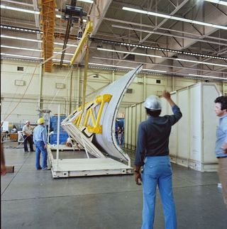 Atlantis' Payload Bay Doors Delivery