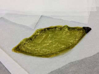 Delicate artificial leaves made of silk protein absorbs carbon dioxide and produces oxygen