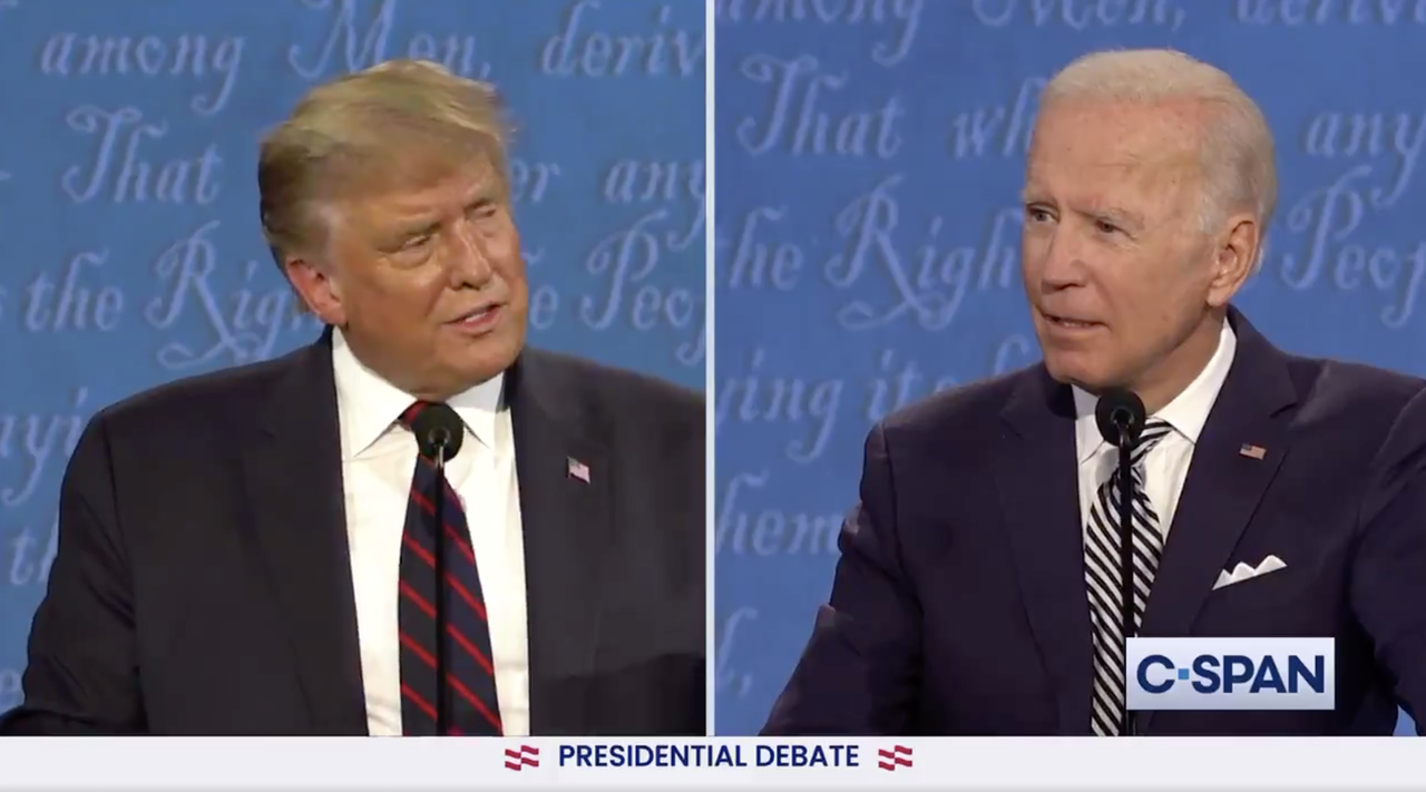 President Trump and former Vice President Joe Biden.