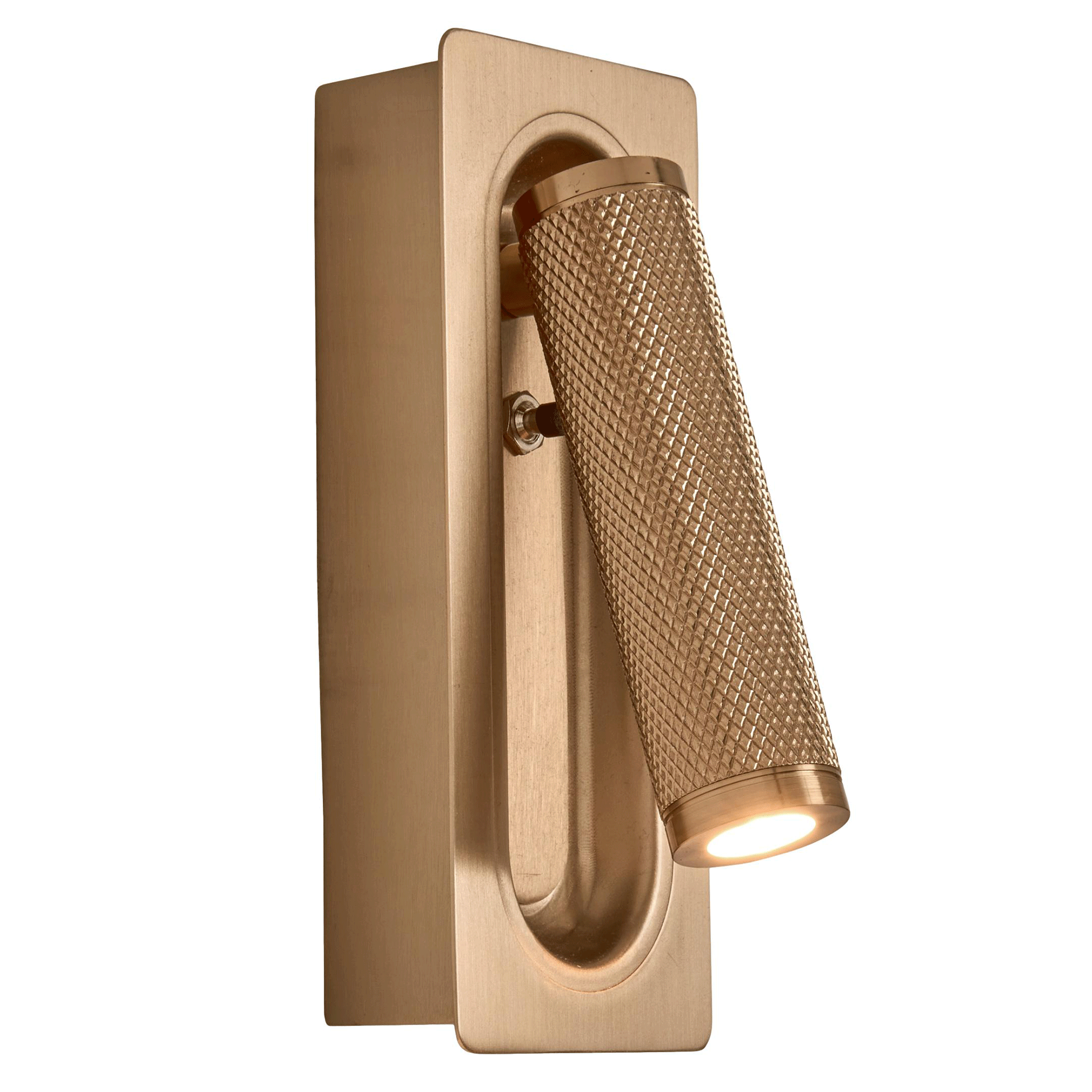 Next, Brass Denver Rechargeable Wall Light