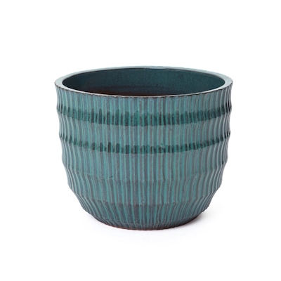 Dia Coastal Blue Ceramic Plant Pot