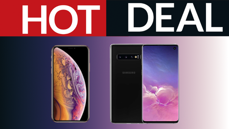 iPhone X and Galaxy S10 deal