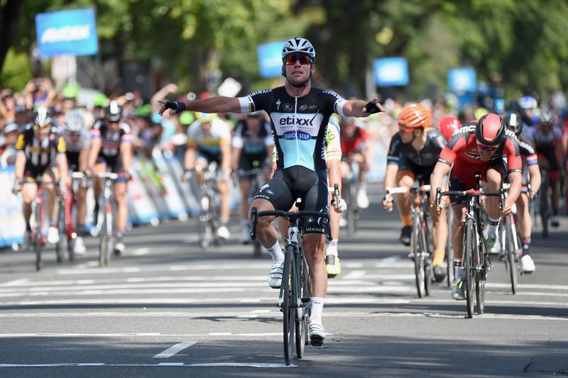 Mark Cavendish (Etixx-QuickStep) wins the first stage of the 2015 Tour of California
