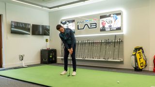 Joel Tadman putting on the Zen Green Stage at the Ping Performance Centre