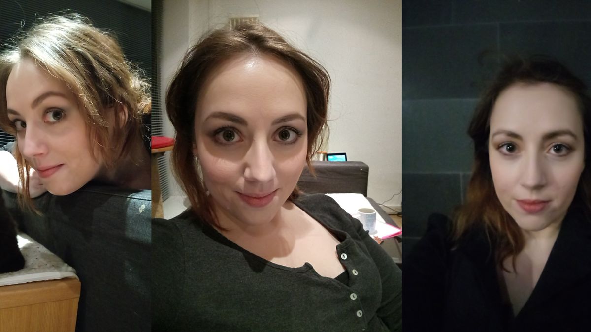 Selfies are very soft-focus on this phone, especially in low light. However, some people may prefer that to the HD truth.