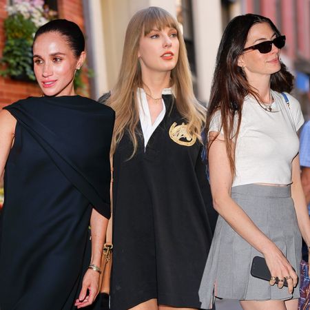 a collage of celebrities wearing S&eacute;zane
