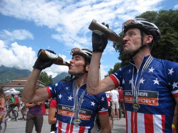 Bottoms up!