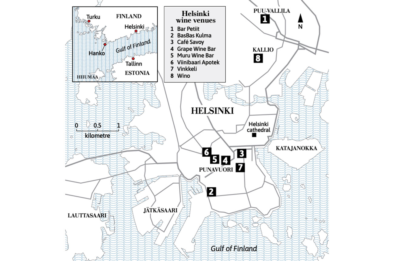 Helsinki map
