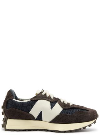 New Balance, 327 Panelled Suede Sneakers