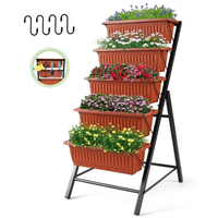 Funcid 4 ft Raised Garden Bed