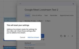 How To Livestream Google Meet 4