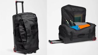 The North Face suitcase