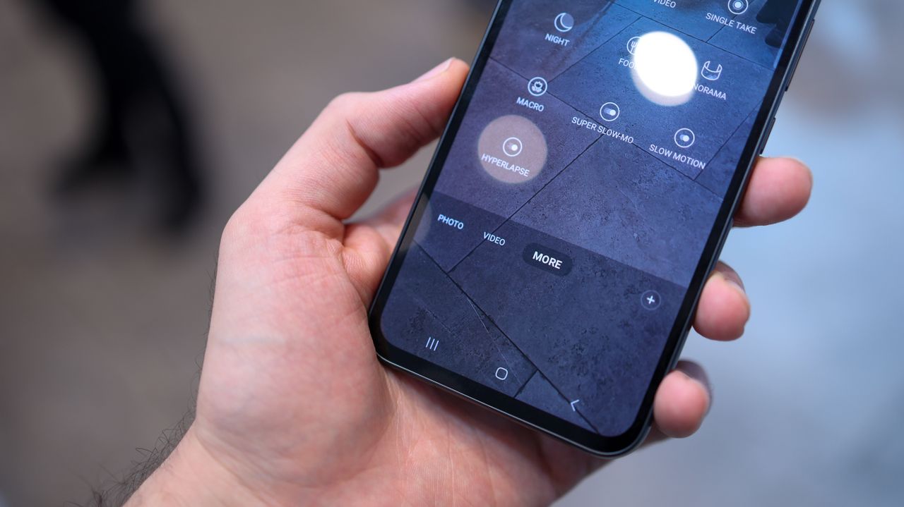A photo of the Galaxy A34 and A54 5G