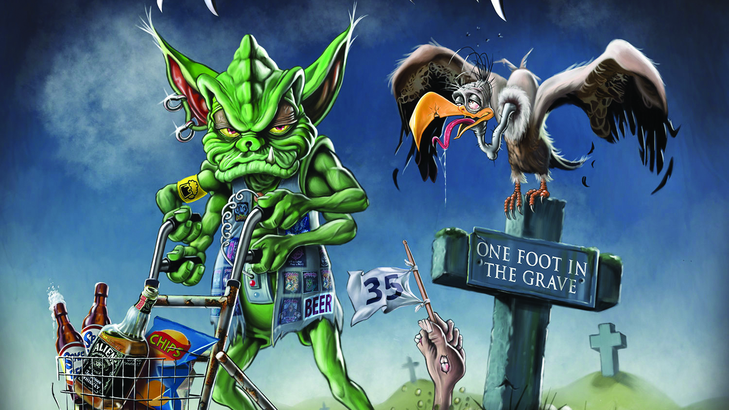 Cover art for Tankard - One Foot In The Grave album