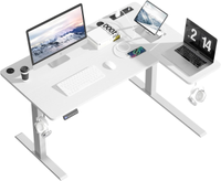 Cowish compact L-shaped standing desk