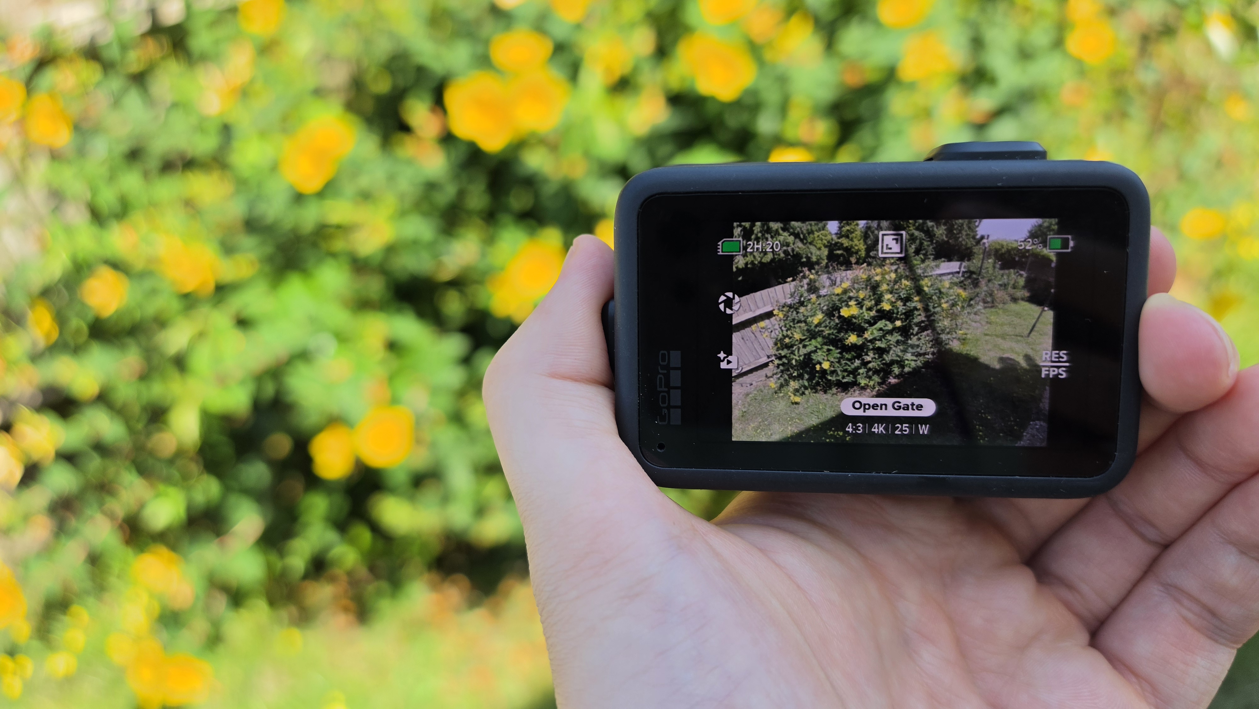 The GoPro Mission 1 Pro action camera