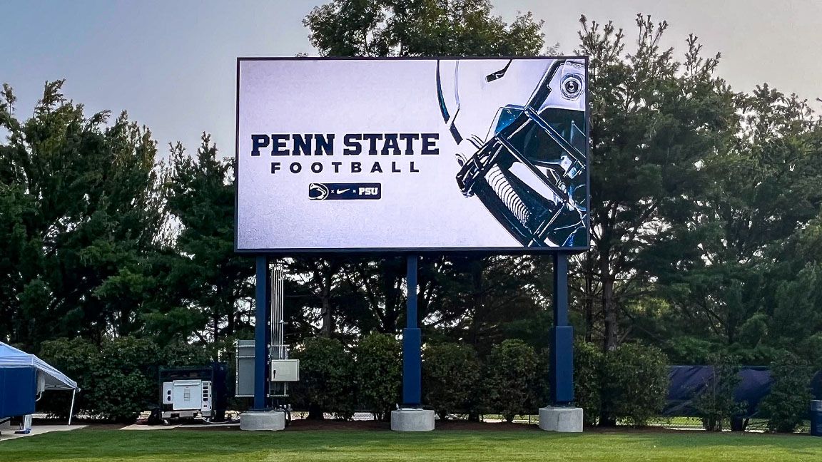 New Display at Penn State Practice Field