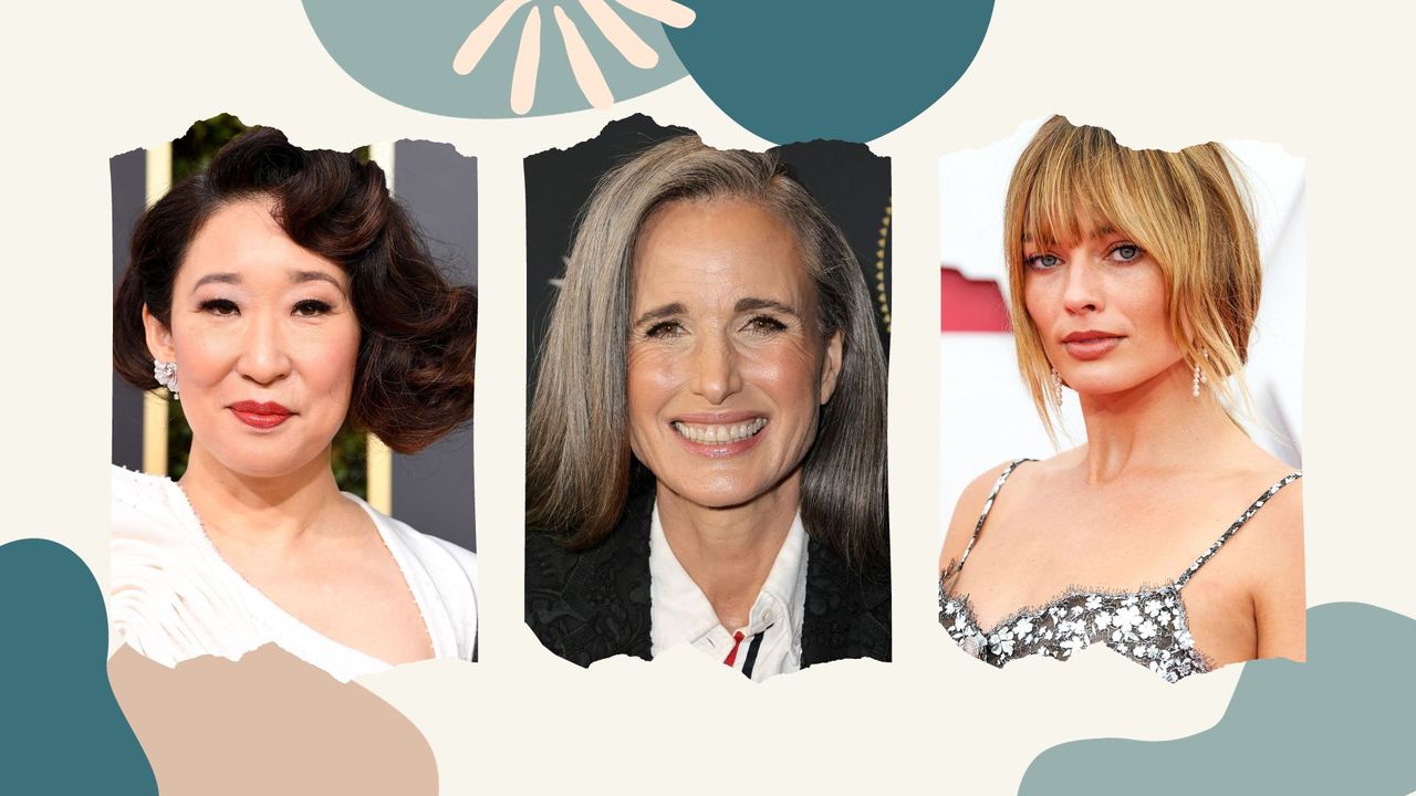 celebrity images showing stars with a faux bob