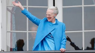 Queen Margrethe II of Denmark attends the celebrations of her Majesty's 76th birthday at Amalienborg Royal Palace on April 16, 2016 in Copenhagen, Denmark.
