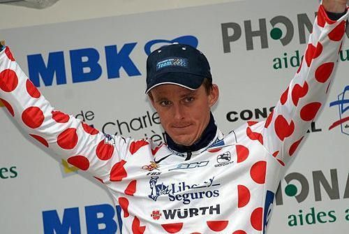 Jaksche won the mountains competition