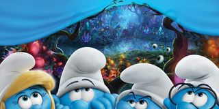 uncensored smurfs poster