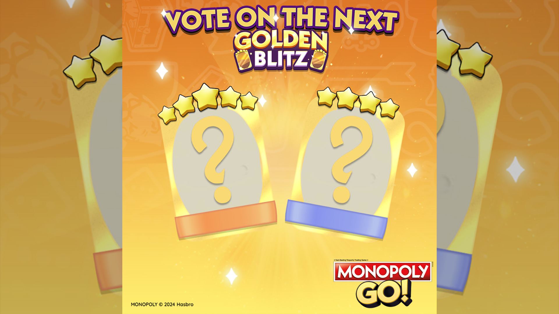 Monopoly Go Golden Blitz voting