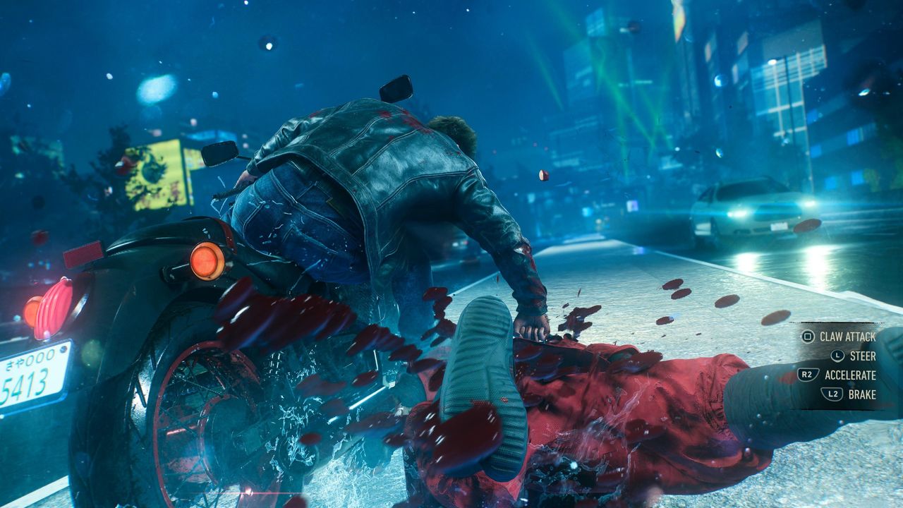 Screens from a Marvel game